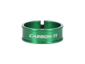 CARBON-TI Seat Clamp X-Clamp 3 | green | 36,4 mm