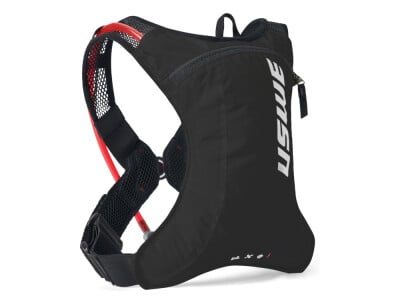 USWE Hydration Pack Race 2.0 XS incl. 2 Liter Hydration Bladder | black