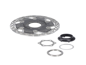 CARBON-TI Disc Brake Rotor X-Rotor Aero | Center Lock AFS...