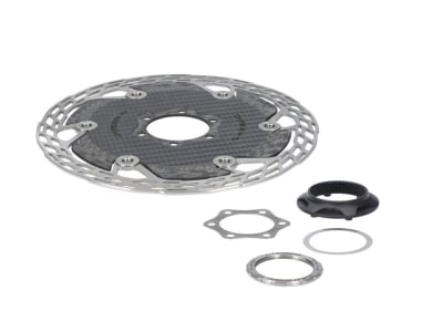 CARBON-TI Disc Rotor X-Rotor Aero | Center Lock AFS | 160 mm