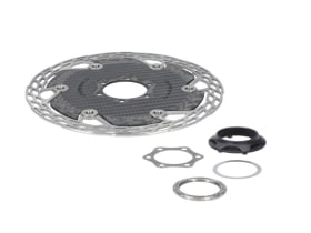 CARBON-TI Disc Rotor X-Rotor Aero | Center Lock AFS | 160 mm