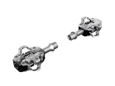 TATZE Pedale DC | schwarz / silber