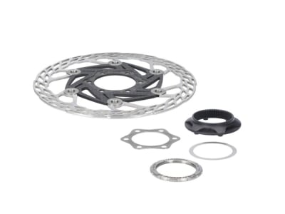 CARBON-TI Disc Brake Rotor X-Rotor SteelCarbon 3 | Center Lock AFS | 140 mm