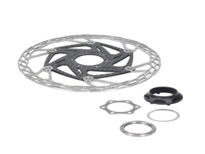 CARBON-TI Bremsscheibe X-Rotor SteelCarbon 3 | Center Lock AFS | 180 mm