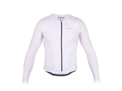 SPATZWEAR X R2BIKE Langarmtrikot Fasta Aero Jersey | weiß XS