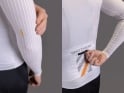 SPATZWEAR X R2BIKE Langarmtrikot Fasta Aero Jersey | weiß XL