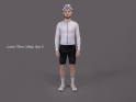 SPATZWEAR X R2BIKE Langarmtrikot Fasta Aero Jersey | weiß XL