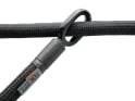 TEX-LOCK Textile Lock Eyelet incl. D-Lock 120 cm | Onyx Black