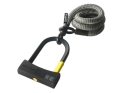 TEX-LOCK Textile Lock Eyelet incl. D-Lock 120 cm | Electric Grey