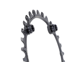 CARBON-TI Chainring X-MonoSync Titianium | 4-Arm LK 104...