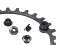 CARBON-TI Chainring X-MonoSync Titianium | 4-Arm LK 104 mm | black | 30 teeth