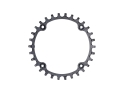 CARBON-TI Chainring X-MonoSync Titianium | 4-Arm LK 104 mm | black | 30 teeth
