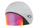 OAKLEY Fahrradhelm Velo TT | weiß glänzend / prizm road iridium