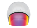 OAKLEY Fahrradhelm Velo TT | weiß glänzend / prizm road iridium Größe S/M (55-58 cm)