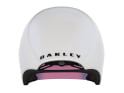 OAKLEY Fahrradhelm Velo TT | weiß glänzend / prizm road iridium Größe M/L (59-61 cm)