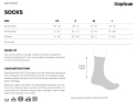 GRIPGRAB Socks PACR High Cut | black XS