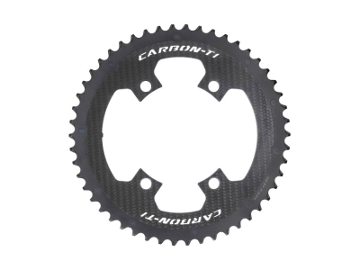 CARBON-TI Chainring X-CarboRing X-AXS Carbon | 4-Arm LK 110 asymmetric | outer | 48 teeth