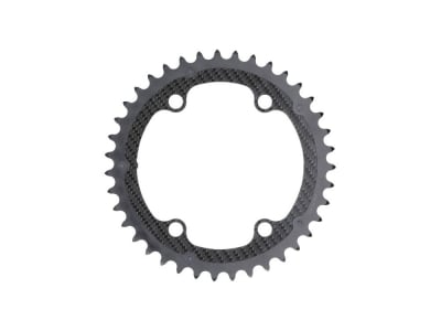 CARBON-TI Kettenblatt X-CarboRing X-AXS Carbon | 4-Arm LK 110 asymmetrisch | innen | 33 Zähne