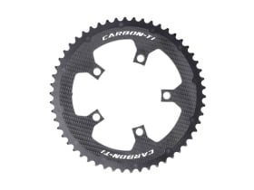 CARBON-TI Chainring X-CarboRing Evo Carbon | 5-Arm LK 110...