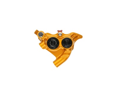 HOPE Brake Caliper RX4+SL Flat Mount rear FM+20 for Shimano / Campagnolo | mineral oil | orange