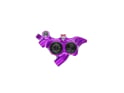 HOPE Bremssattel RX4+SL Flat Mount rear FM für Shimano / Campagnolo | Mineralöl | purple