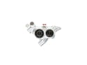 HOPE Brake Caliper RX4+SL Flat Mount rear FM for Sram | DOT | silver