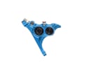 HOPE Brake Caliper RX4+SL Flat Mount front FMF+20 for Shimano / Campagnolo | Mineral oil | blue