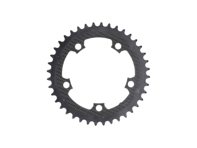 CARBON-TI Kettenblatt X-CarboRing Evo Carbon | 5-Arm LK 110 | innen | 40 Zähne