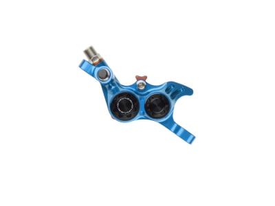 HOPE Brake Caliper RX4+SL Postmount for Shimano / Campagnolo | Mineral Oil | blue