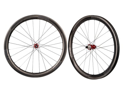 TUNE Wheelset 28" Gravel Nano 45 Standard Bearings | red