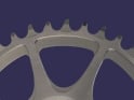CANE CREEK Chainring Direct Mount | SRAM 8-bolt Gravel 47 mm | 3 mm Offset | Ti grey | 38 Teeth