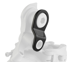 SRAM Half Mount Platte für S100 Schaltwerk | schwarz