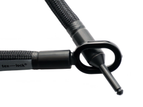 TEX-LOCK Textilschloss Mate 120 cm | Onyx Black