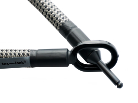 TEX-LOCK Textilschloss Mate 120 cm | Electric Grey