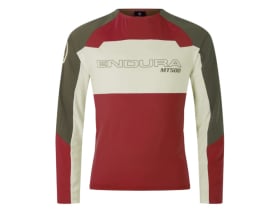 ENDURA Long Sleeve Jersey MT500 Burner lite | brick red