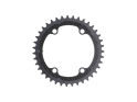 CARBON-TI Kettenblatt X-CarboRing Evo Carbon | 4-Arm LK 110 asymmetrisch | innen | 46 Zähne