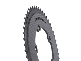CARBON-TI Chainring X-SingleCarbon Road Carbon | 5-Arm LK...
