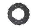 CARBON-TI Chainring X-SingleCarbon Road Carbon | 4-Arm LK 110 | 52 teeth