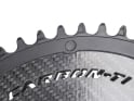 CARBON-TI Chainring X-SingleCarbon Road Carbon | 4-Arm LK 110 | 54 teeth