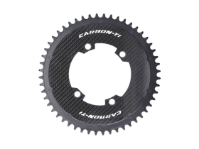 CARBON-TI Chainring X-SingleCarbon Road Carbon | 4-Arm LK...