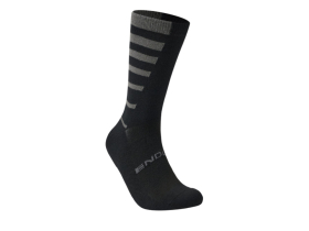 ENDURA Socks Coolmax Stripe 2-Pack | black / white