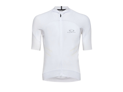 OAKLEY Kurzarmtrikot Endurance Aero Jersey | weiß XL