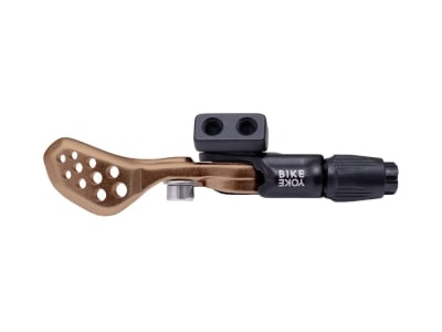 BIKEYOKE Remote Triggy Alpha für höhenverstellbare Sattelstütze | kurzer Hebel | bronze