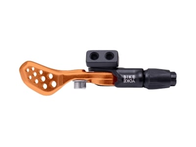 BIKEYOKE Remote Triggy Alpha für höhenverstellbare Sattelstütze | kurzer Hebel | orange