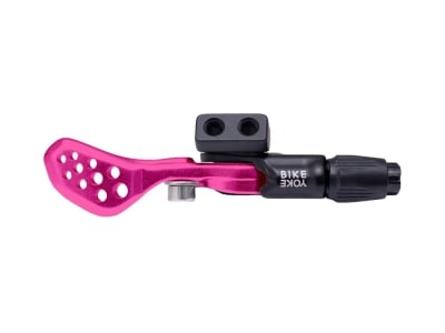 BIKEYOKE Remote Triggy Alpha für höhenverstellbare Sattelstütze | kurzer Hebel | pink