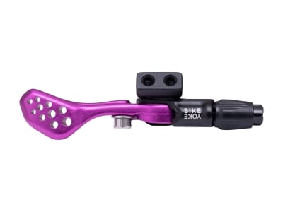BIKEYOKE Remote Triggy Alpha für höhenverstellbare Sattelstütze | langer Hebel | lila