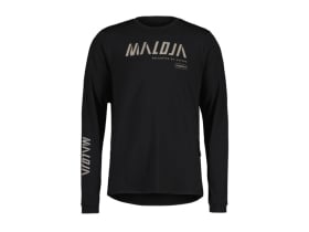 MALOJA Langarmtrikot HaunoldM. | schwarz