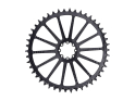 GARBARUK Chainring Round 1-speed narrow-wide for SRAM 8-Bolt | black 52 Teeth