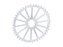 GARBARUK Chainring Oval 1-speed narrow-wide for SRAM 8-Bolt | silver