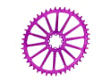 GARBARUK Kettenblatt Oval 1-fach narrow-wide für SRAM 8-Loch | lila 40 Zähne